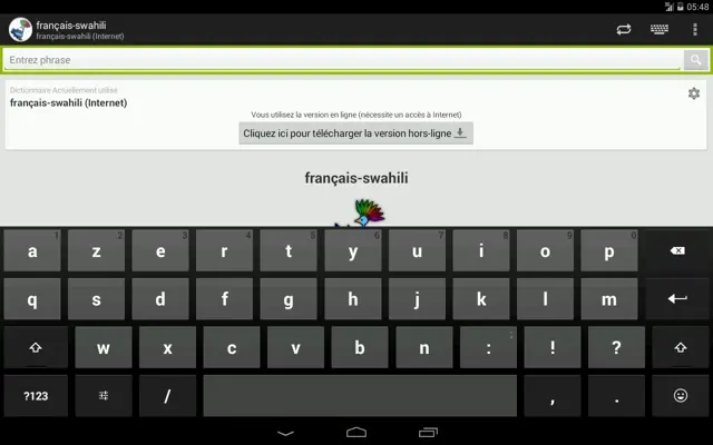 French-Swahili Dictionary android App screenshot 9