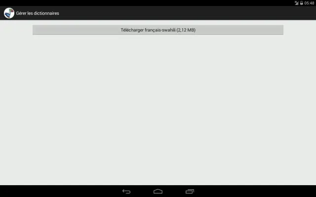 French-Swahili Dictionary android App screenshot 5